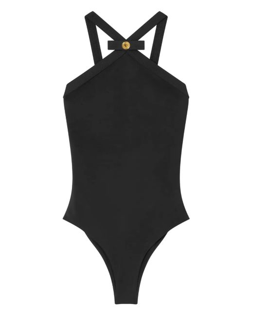 Un maillot de bain en une pièce par Versace en coloris Black