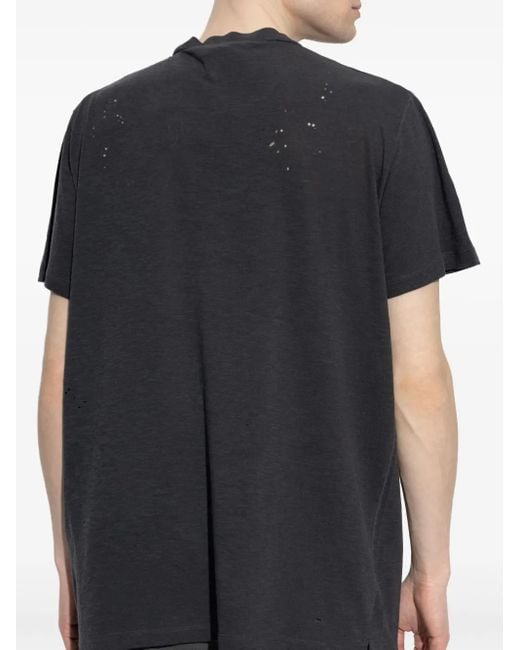 DSquared² Black Printed T-Shirt for men