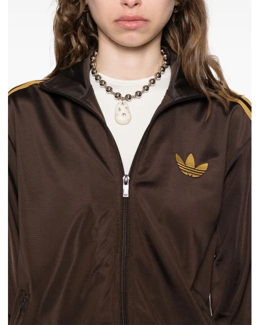 Adidas Brown Firebird Track Jacket