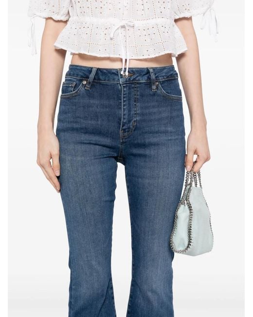 FRAME Blue Le Mini Boot Jeans