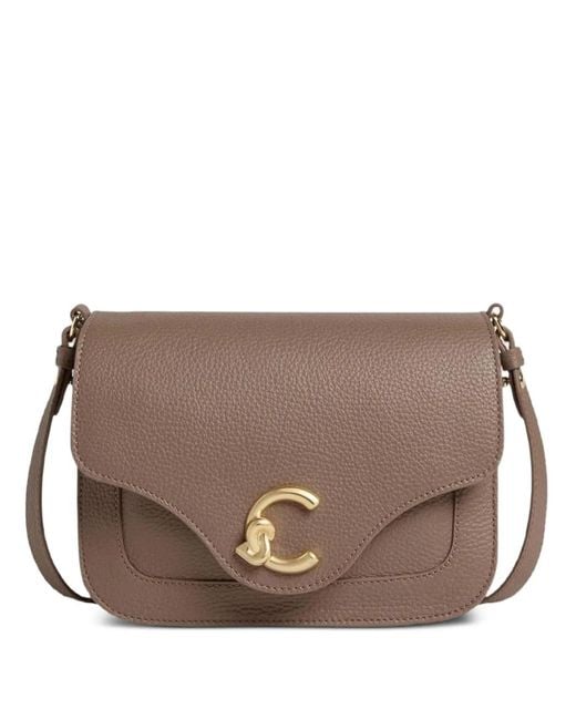 Coccinelle Brown Small C-Me Shoulder Bag