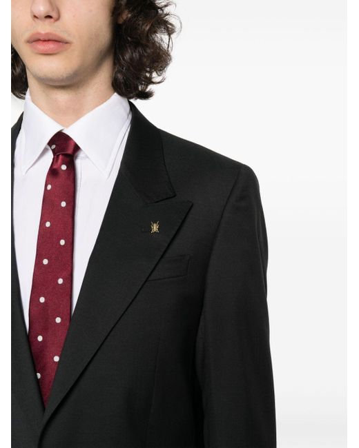 Corneliani Black Single-breasted Suit for men