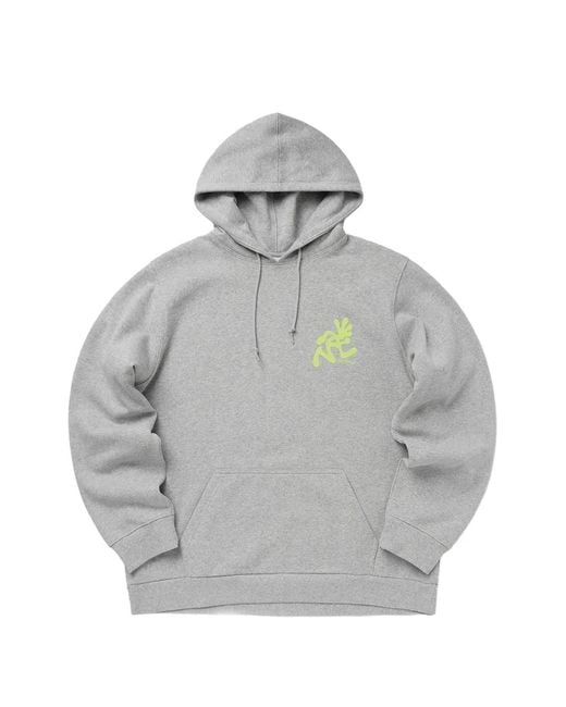 Gramicci Gray Running Hoodie for men