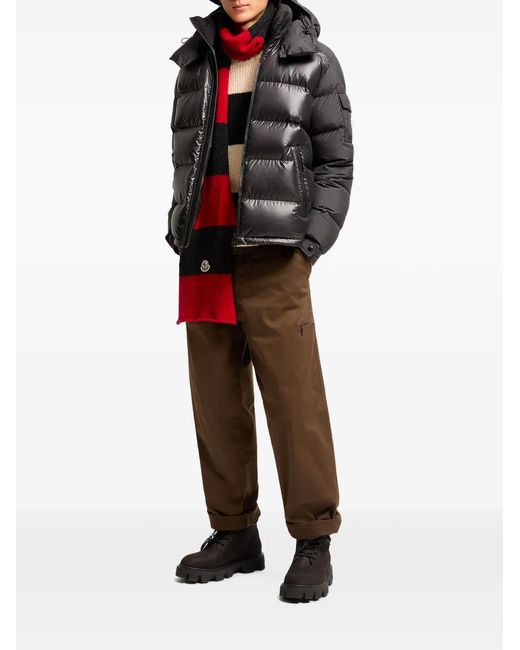 Moncler Black Maya Short Down Jacket for men