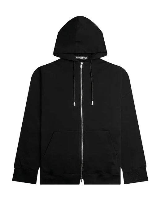 メンズ MASTERMIND WORLD スカルプリント ジップアップ パーカー Black