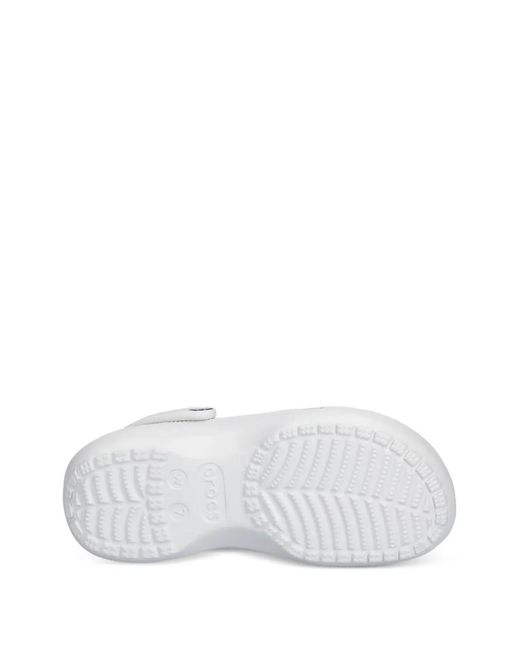 CROCSTM White Classic Platform Clogs