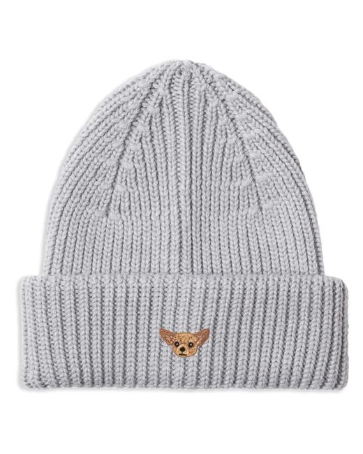 PELO FOUNDATION Gray Chihuahua Beanie Hat