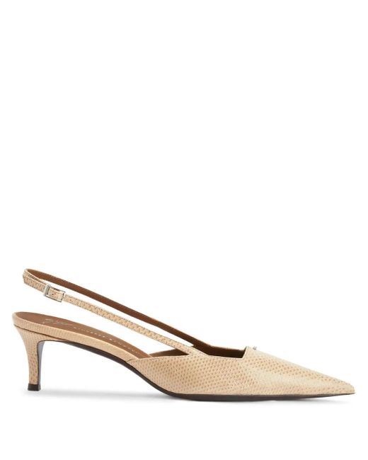 Giuseppe Zanotti Natural Escarpins Florieene 50 Mm