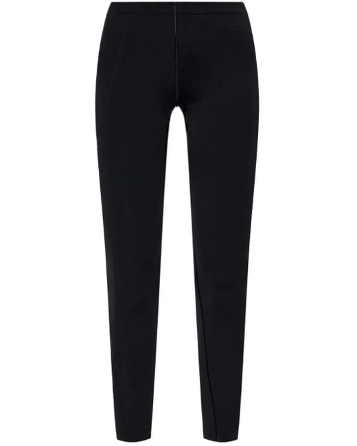 Y-3 Blue Logo-Embellished Performance Leggings