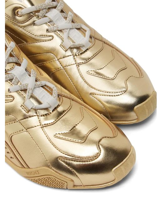 Galaxia Zapatillas Metalizadas Versace de hombre de color Metallic