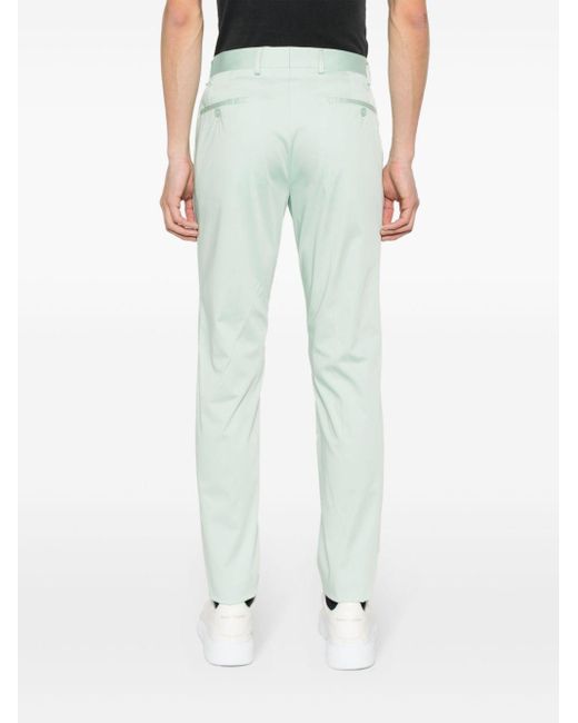 Karl Lagerfeld Blue Slim-cut Tailored Trousers for men