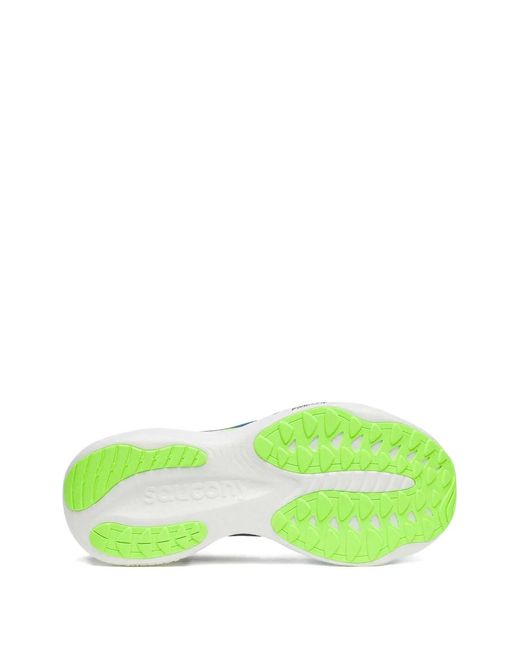Saucony Blue Lace-Up Sneakers for men