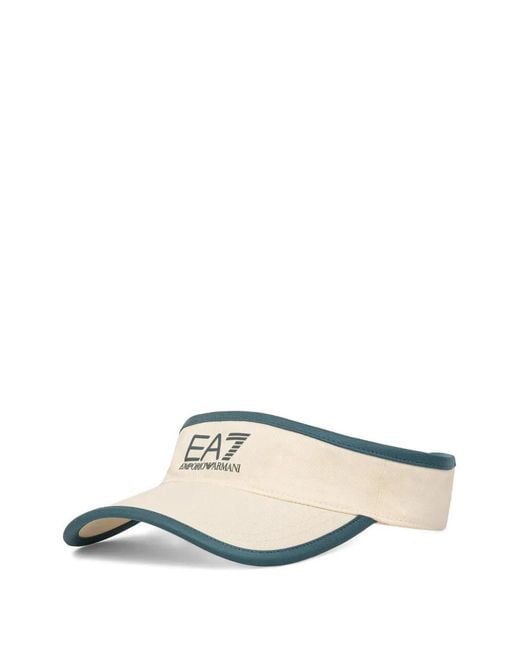 Visiera Con Logo di EA7 in White