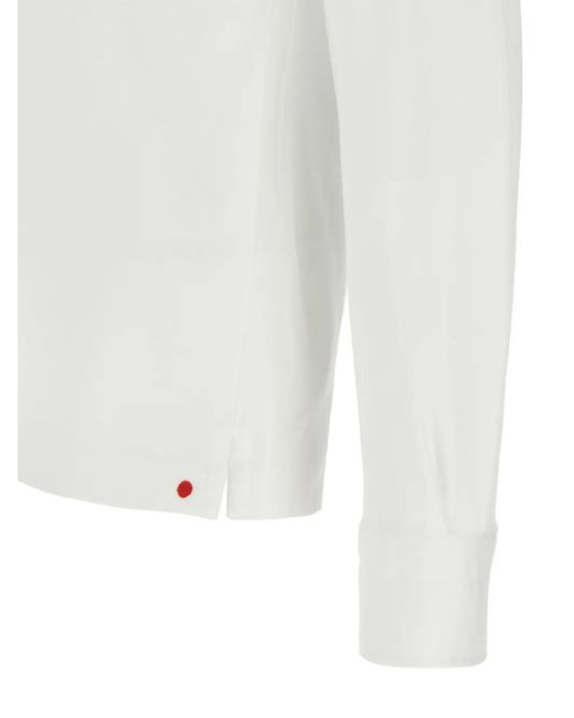 Kiton Poloshirt in het White voor heren