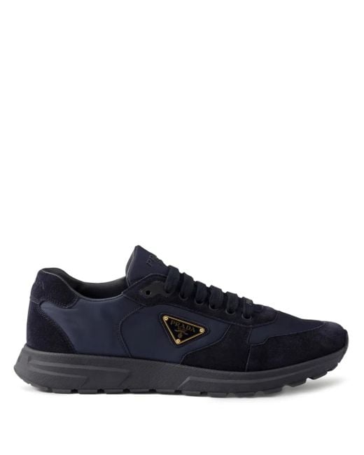 Sneakers Prax 01 Con Inserti di Prada in Blue da Uomo