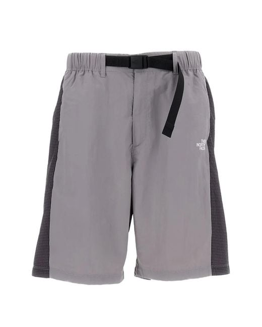 The North Face Gray Nse Belt Shorts for men