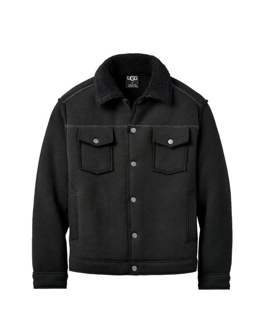 Ugg Black Janson Fluff Jacket for men