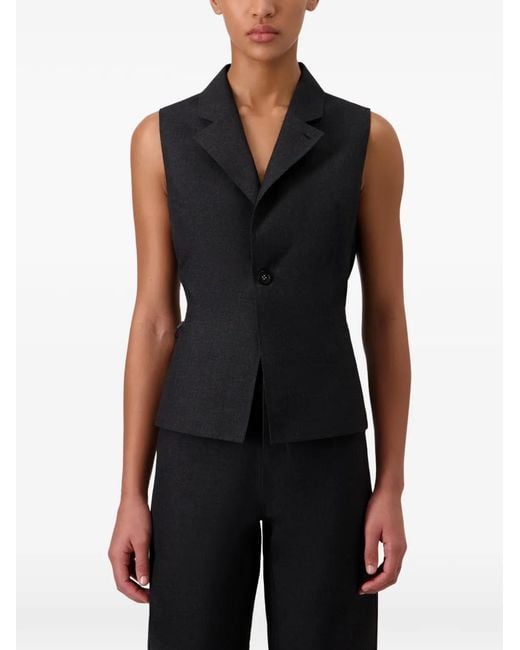 Coperni Blue Tailored V-Neck Vest