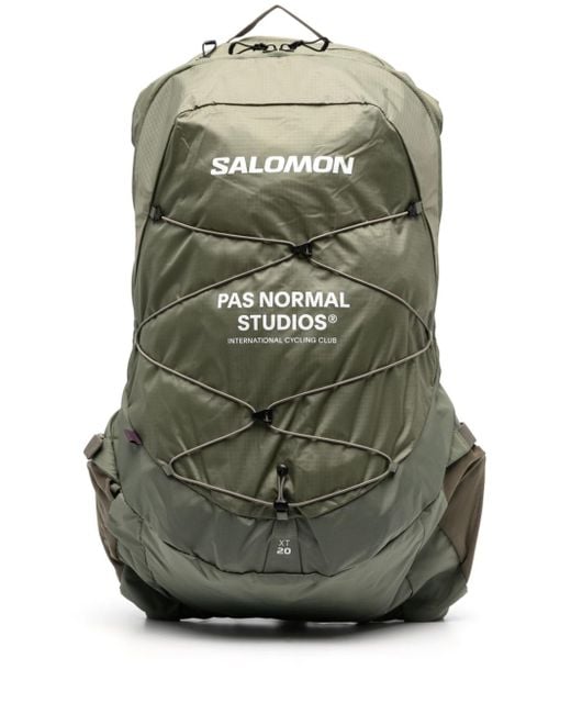 Pas Normal Studios Green X Salomon Xt20 Backpack for men