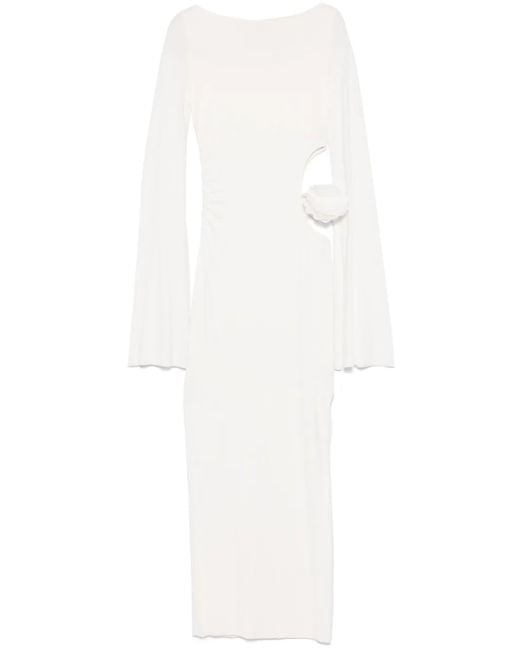 MANURI White Paloma Maxi Dress