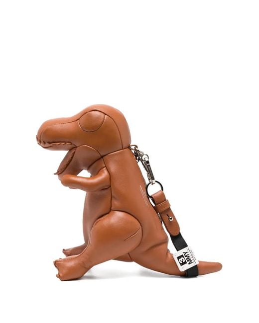 Maison Mihara Yasuhiro T-Rex Schultertasche in Brown für Herren