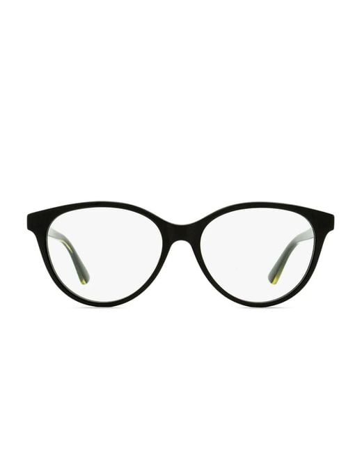 Gucci Black Cat-Eye-Brille