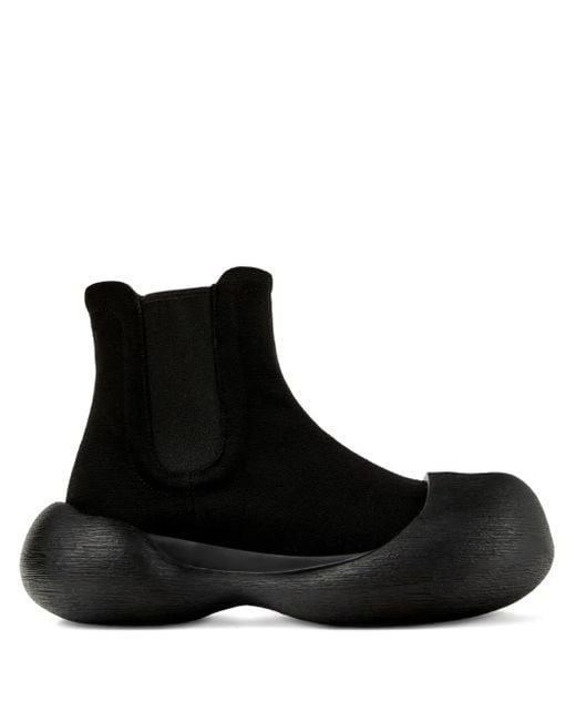 CAMPERLAB Black Caramba Elastic-Panelled Chunky Boots