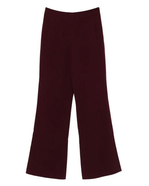 Roland Mouret Pocket-Detail Flared Trousers