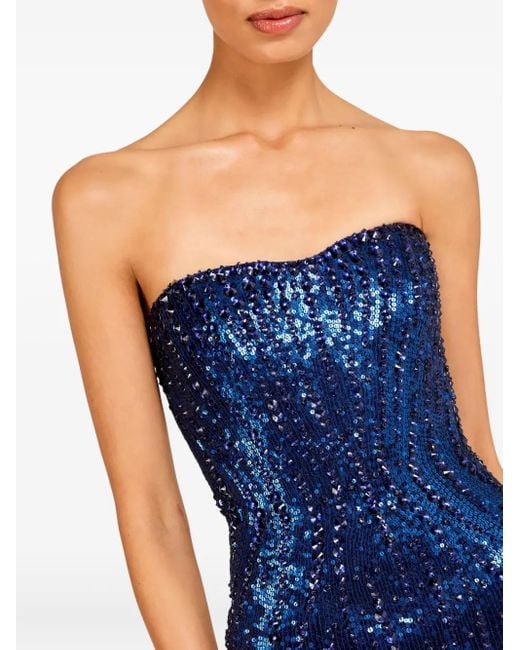 Jenny Packham Blue Sarai Gown