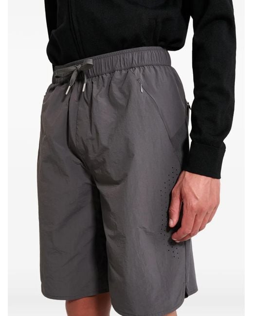 Hiking Patrol Gray Drawstring Shorts for men