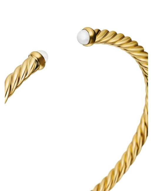 David Yurman Multicolor 18Kt Modern Cablespira Bracelet (4Mm)