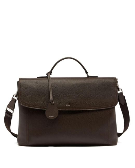 Bally Capitol Leren Aktetas in het Black voor heren