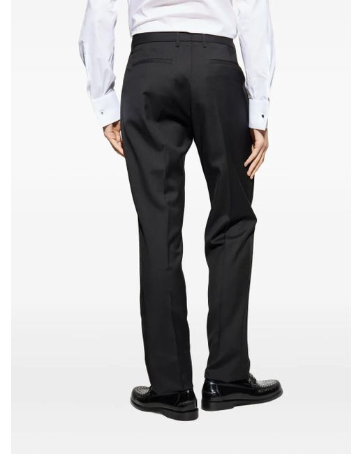 Etro Black Side-Stripe Trousers for men