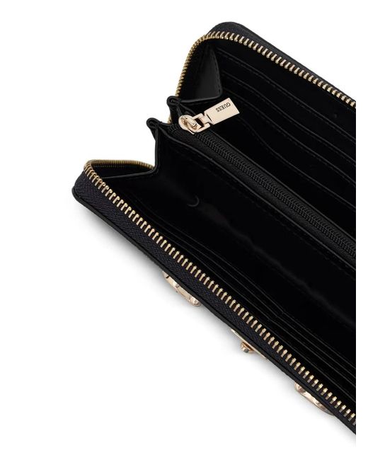 Guess Black Logo-Print Wallet