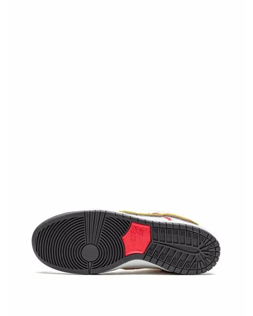 Nike Pink X Gundam Sb Dunk High Pro Qs "Rx-0" Sneakers for men