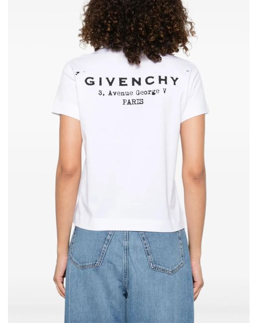 Givenchy ロゴ Tシャツ White