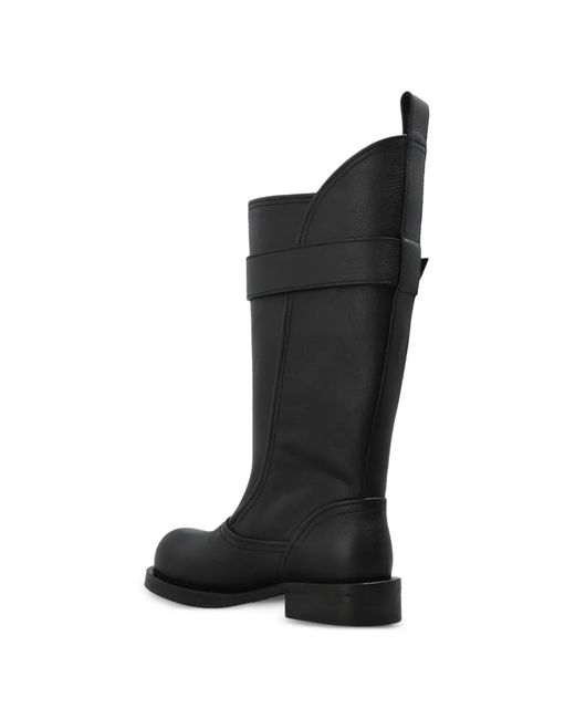 IRO Black Buckled Leather Boots