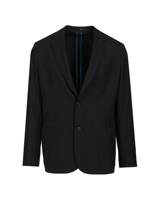 Paul Smith Black Two-Button Blazer for men