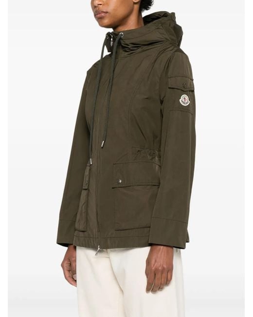 Moncler Green Leando Parka