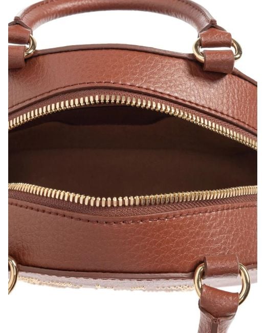 Stella McCartney Brown Handtasche mit Nieten