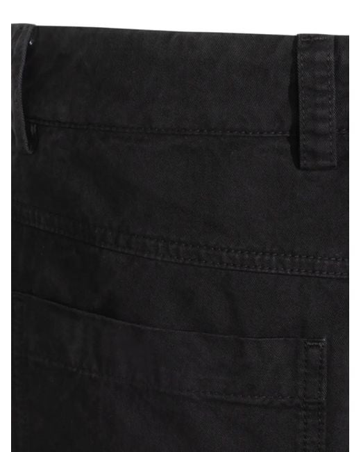 Off-White c/o Virgil Abloh Black Belt-Loop Trousers for men