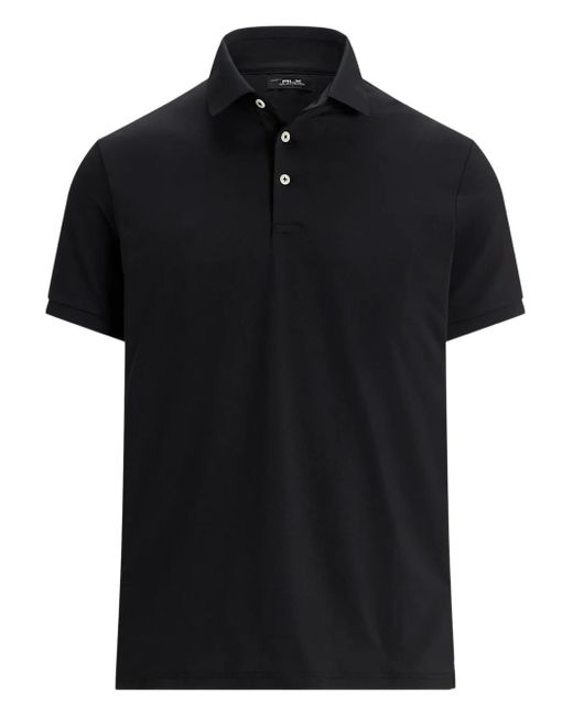 Ralph Lauren Black Short-Sleeve Polo Shirt for men