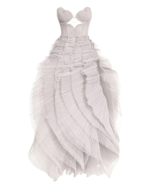 Maria Lucia Hohan White Sureya Gown