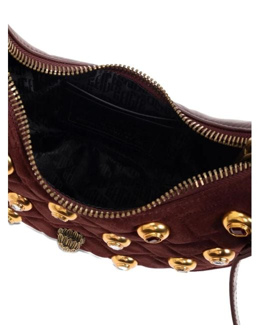 Kurt Geiger Brown Small Kensington Tote Bag