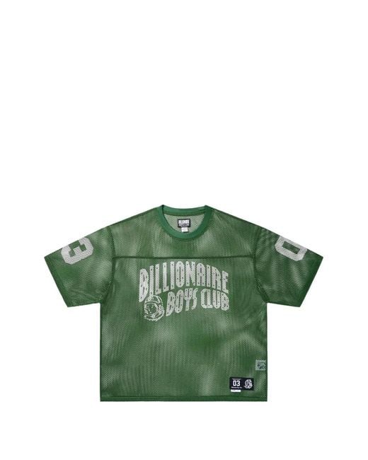 BBCICECREAM Green Varsity Mesh-Knit Jersey for men