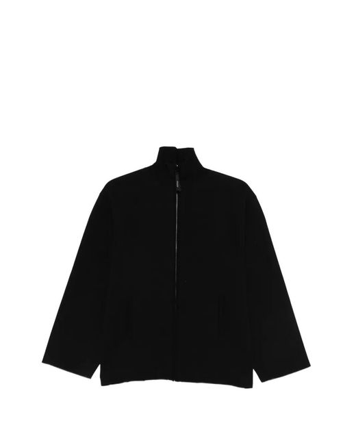 Aspesi Black Zip-Fastening Sweatshirt