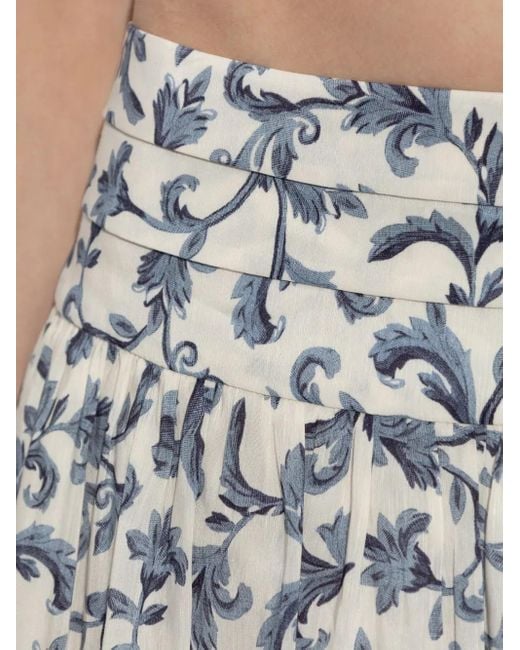 Falda larga Rue Posse de color White