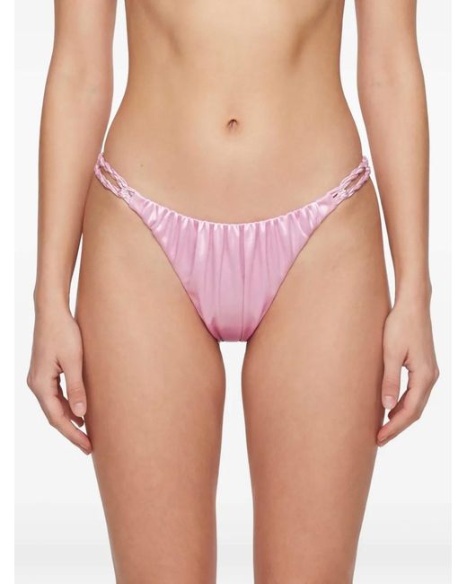 Isa Boulder Pink Reversible Bikini Bottom