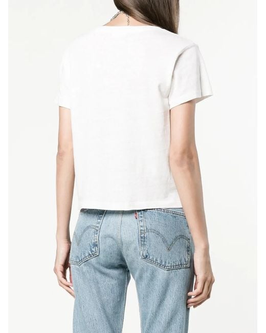 Re/done White The Classic T-shirt