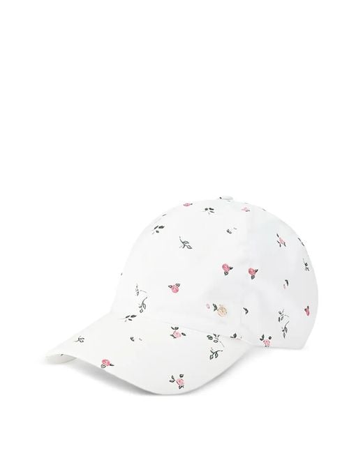 Maison Michel White Tiger Cap
